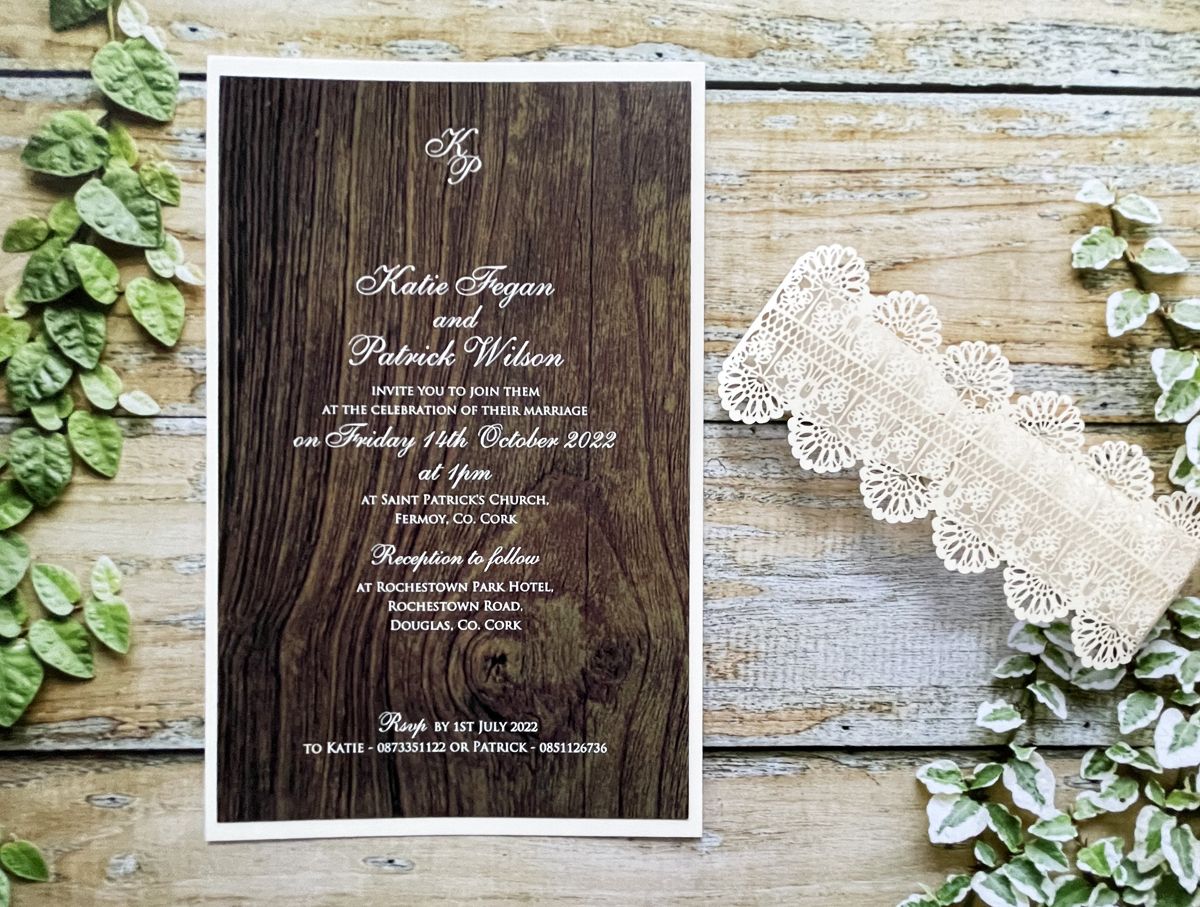 country wedding invitations